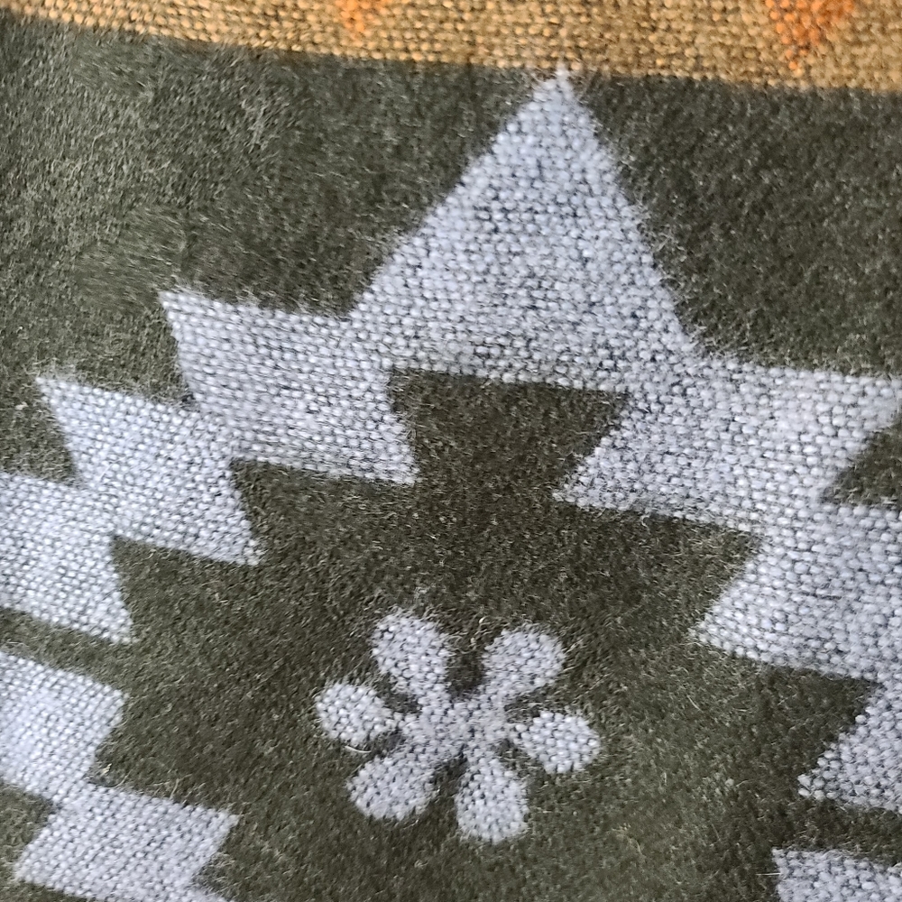 4/$18 Vintage Southwestern Print Wrap Skirt - Picture 6 of 9